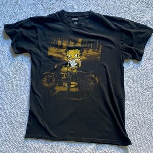 Black Betty Boop Kids T-Shirt